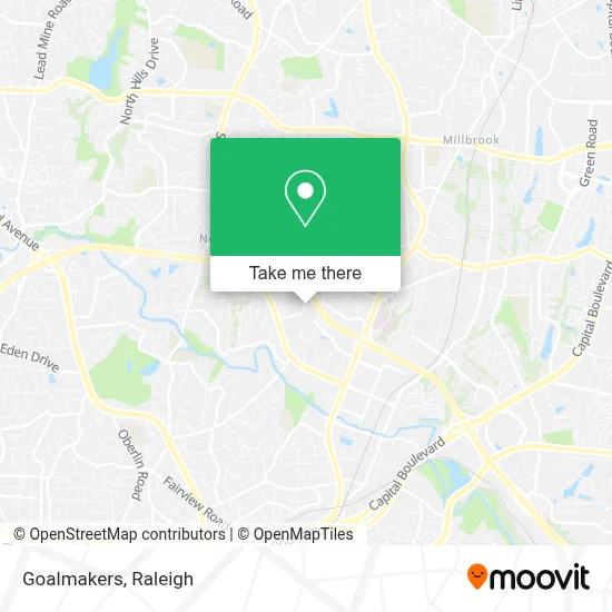 Goalmakers map
