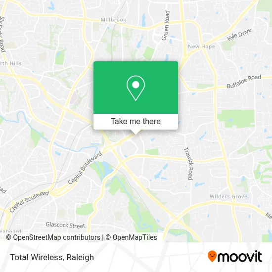 Total Wireless map