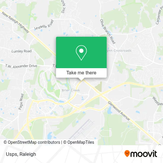 Usps map