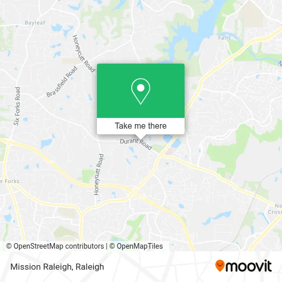 Mission Raleigh map