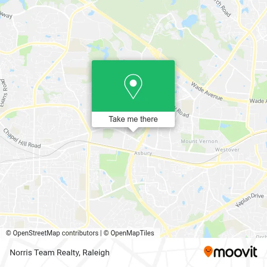 Norris Team Realty map