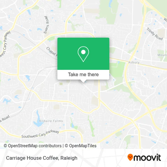 Carriage House Coffee map