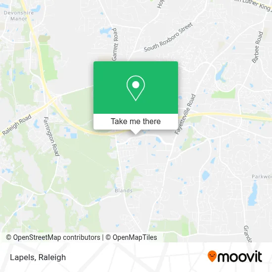 Lapels map