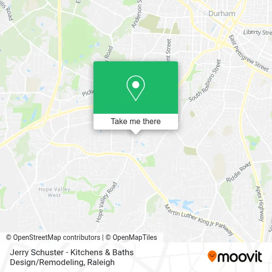 Jerry Schuster - Kitchens & Baths Design / Remodeling map