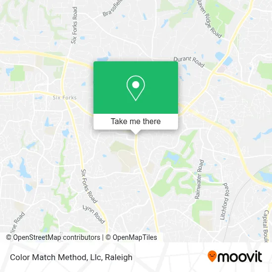 Color Match Method, Llc map