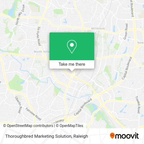 Thoroughbred Marketing Solution map