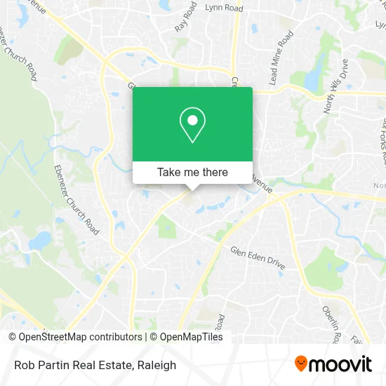 Rob Partin Real Estate map