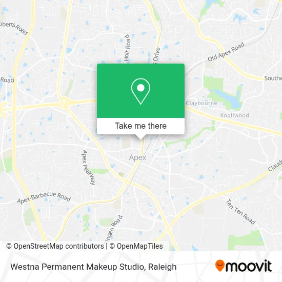 Westna Permanent Makeup Studio map