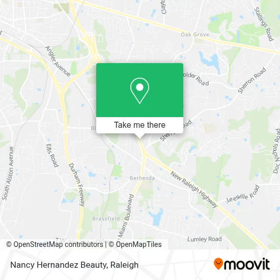 Nancy Hernandez Beauty map