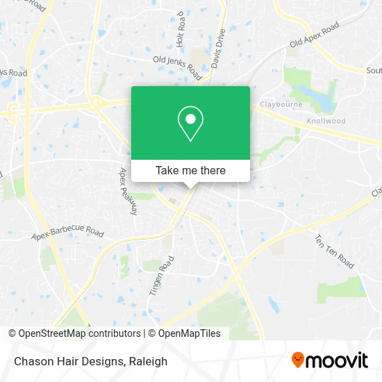 Chason Hair Designs map