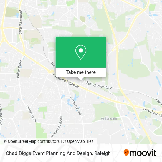 Chad Biggs Event Planning And Design map