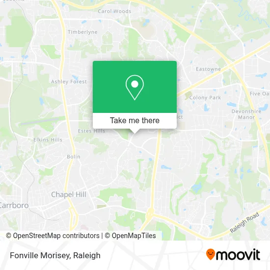 Fonville Morisey map
