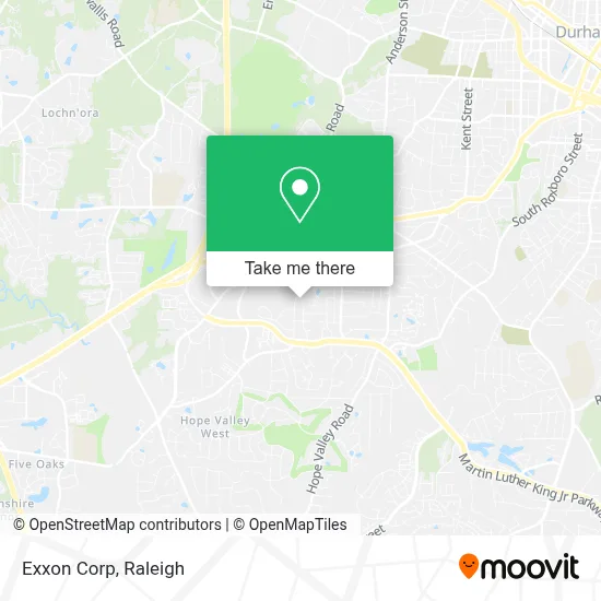 Exxon Corp map