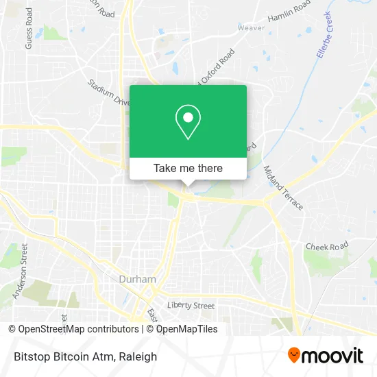 Bitstop Bitcoin Atm map