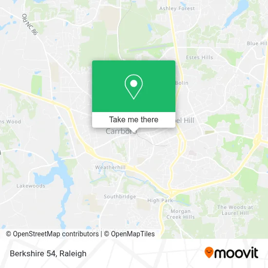 Berkshire 54 map
