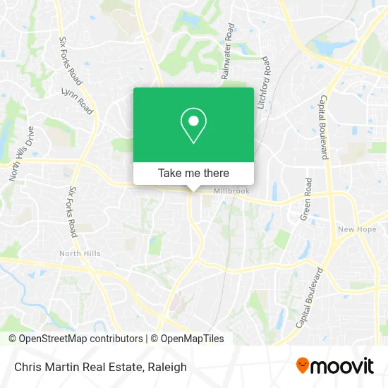 Chris Martin Real Estate map