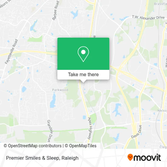Premier Smiles & Sleep map