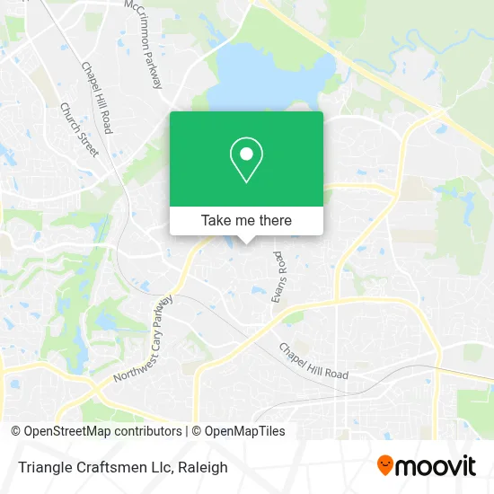 Triangle Craftsmen Llc map
