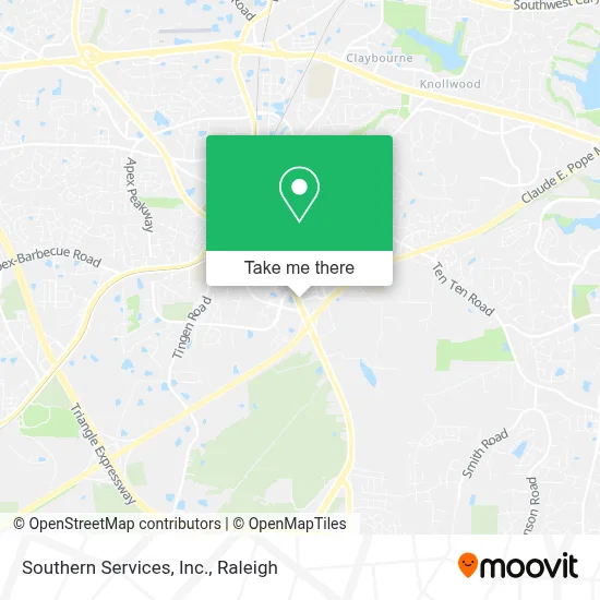 Southern Services, Inc. map
