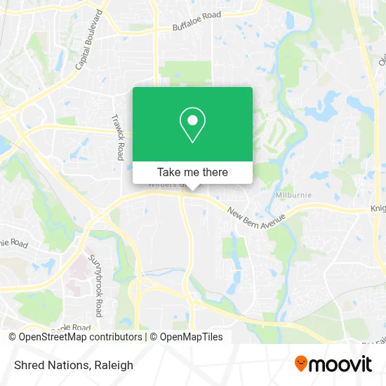 Shred Nations map