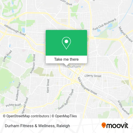 Durham Fitness & Wellness map
