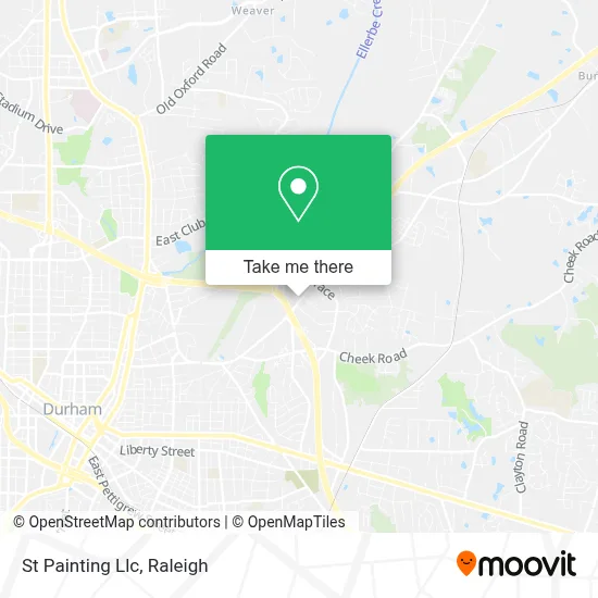 St Painting Llc map