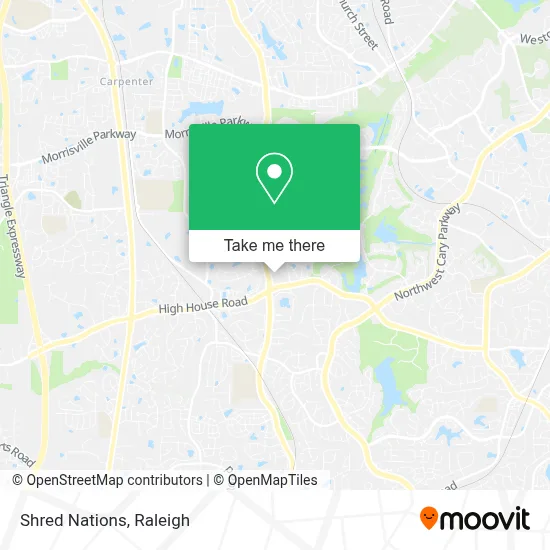 Shred Nations map