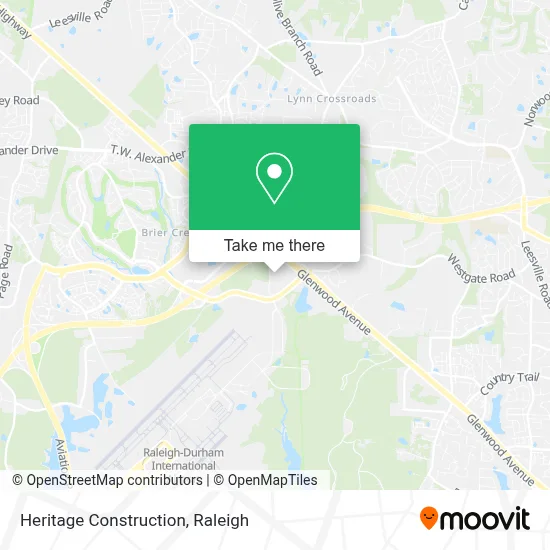 Heritage Construction map