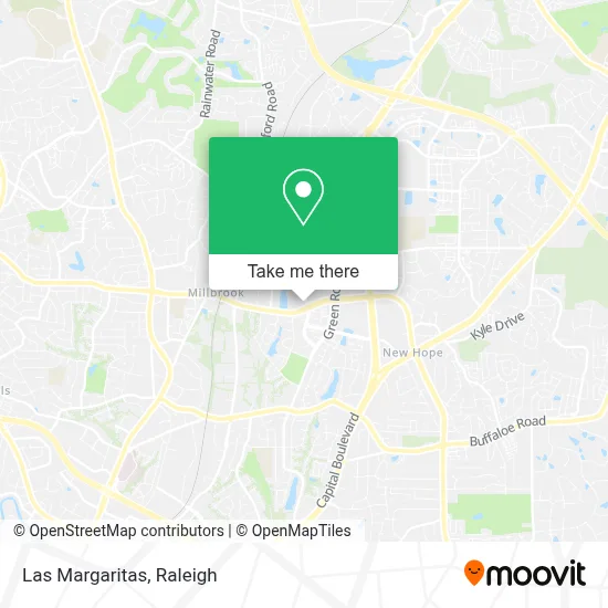 Las Margaritas map