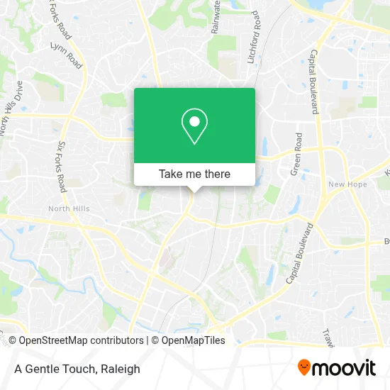 A Gentle Touch map