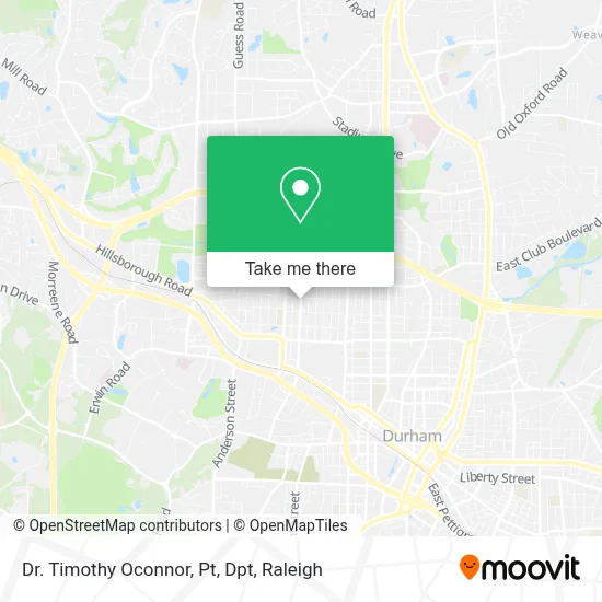 Dr. Timothy Oconnor, Pt, Dpt map