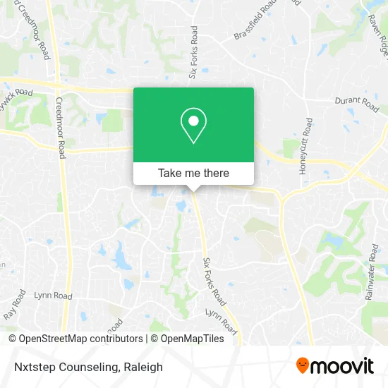 Nxtstep Counseling map