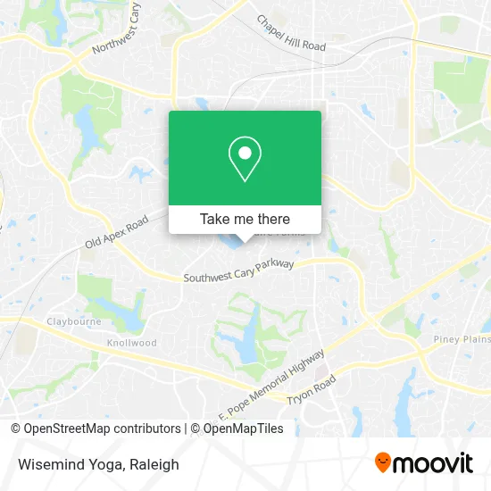 Wisemind Yoga map
