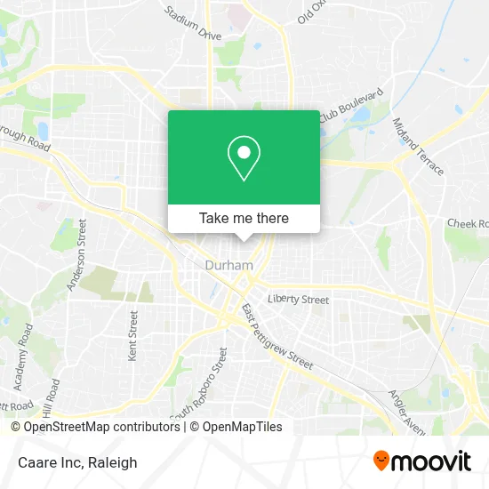 Caare Inc map