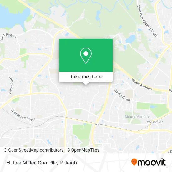 H. Lee Miller, Cpa Pllc map