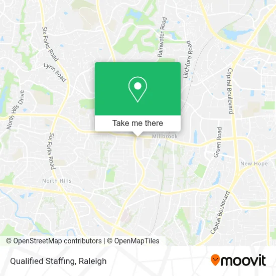 Qualified Staffing map