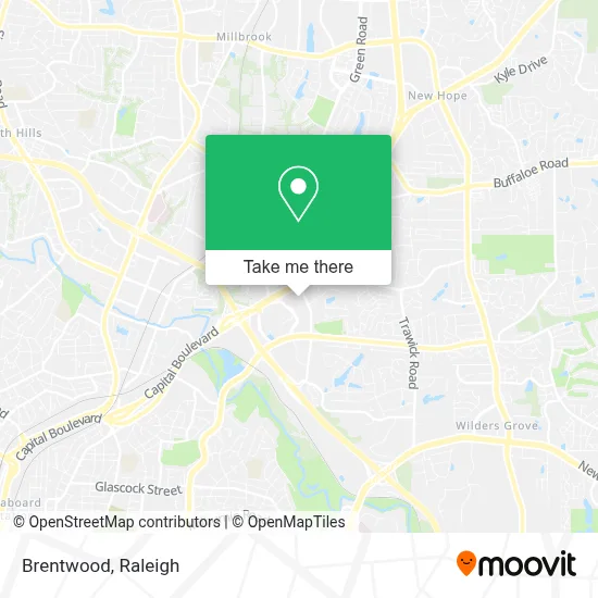 Brentwood map