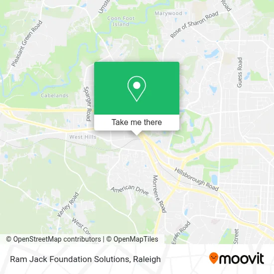 Ram Jack Foundation Solutions map