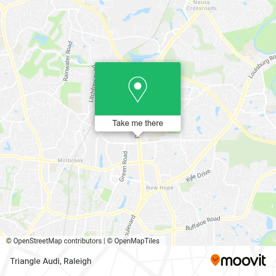 Triangle Audi map