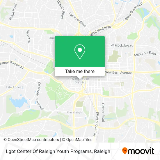Lgbt Center Of Raleigh Youth Programs map
