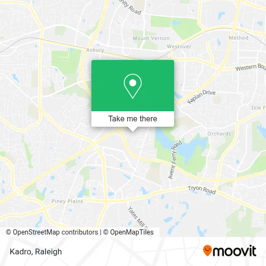 Kadro map