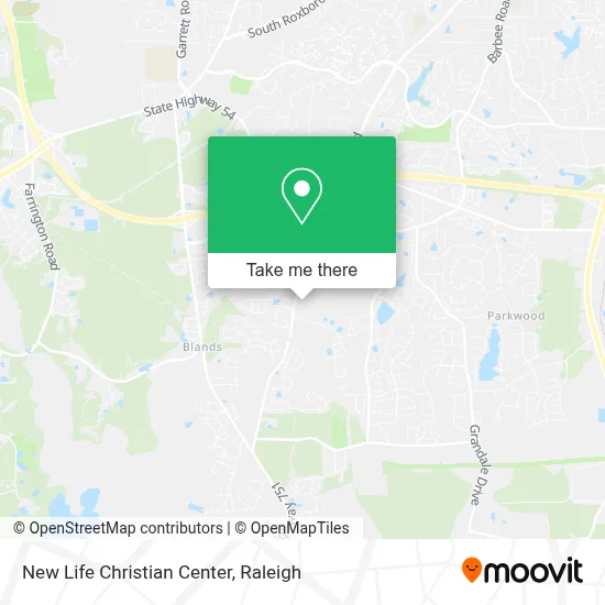 New Life Christian Center map