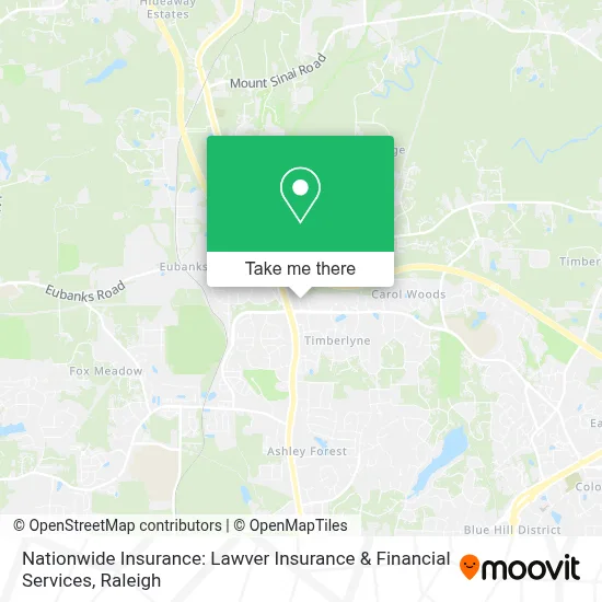 Nationwide Insurance: Lawver Insurance & Financial Services map