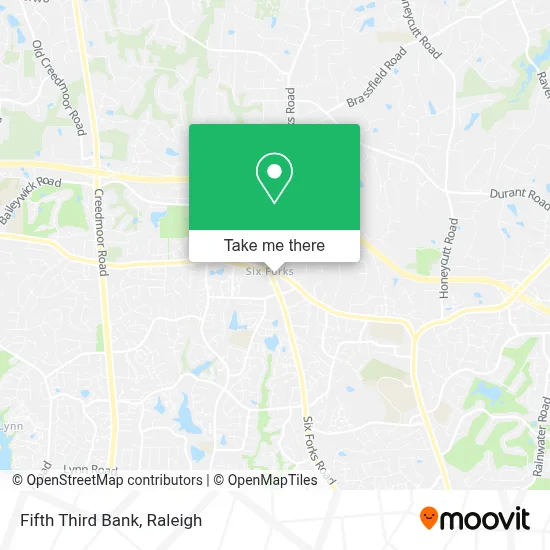 Fifth Third Bank map