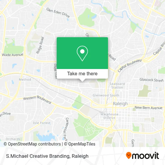 S.Michael Creative Branding map