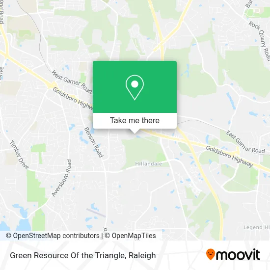 Green Resource Of the Triangle map