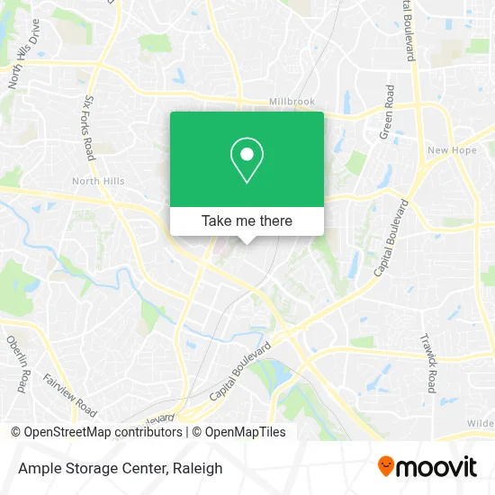 Ample Storage Center map