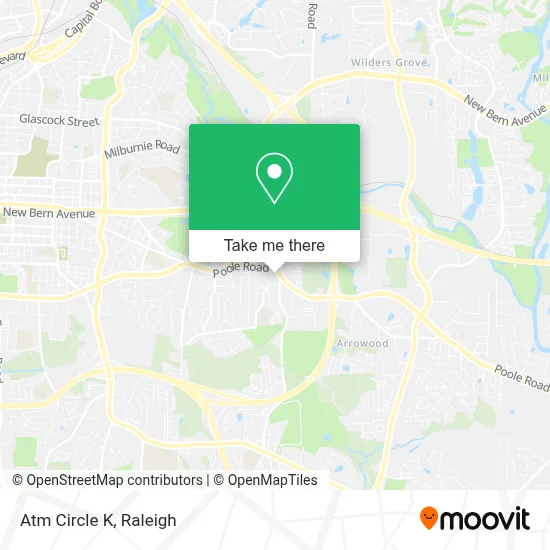 Atm Circle K map