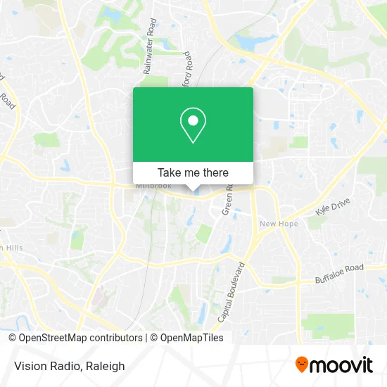 Vision Radio map