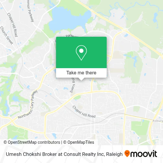 Umesh Chokshi Broker at Consult Realty Inc map